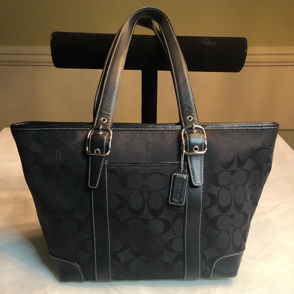 Coach Monogram Tote